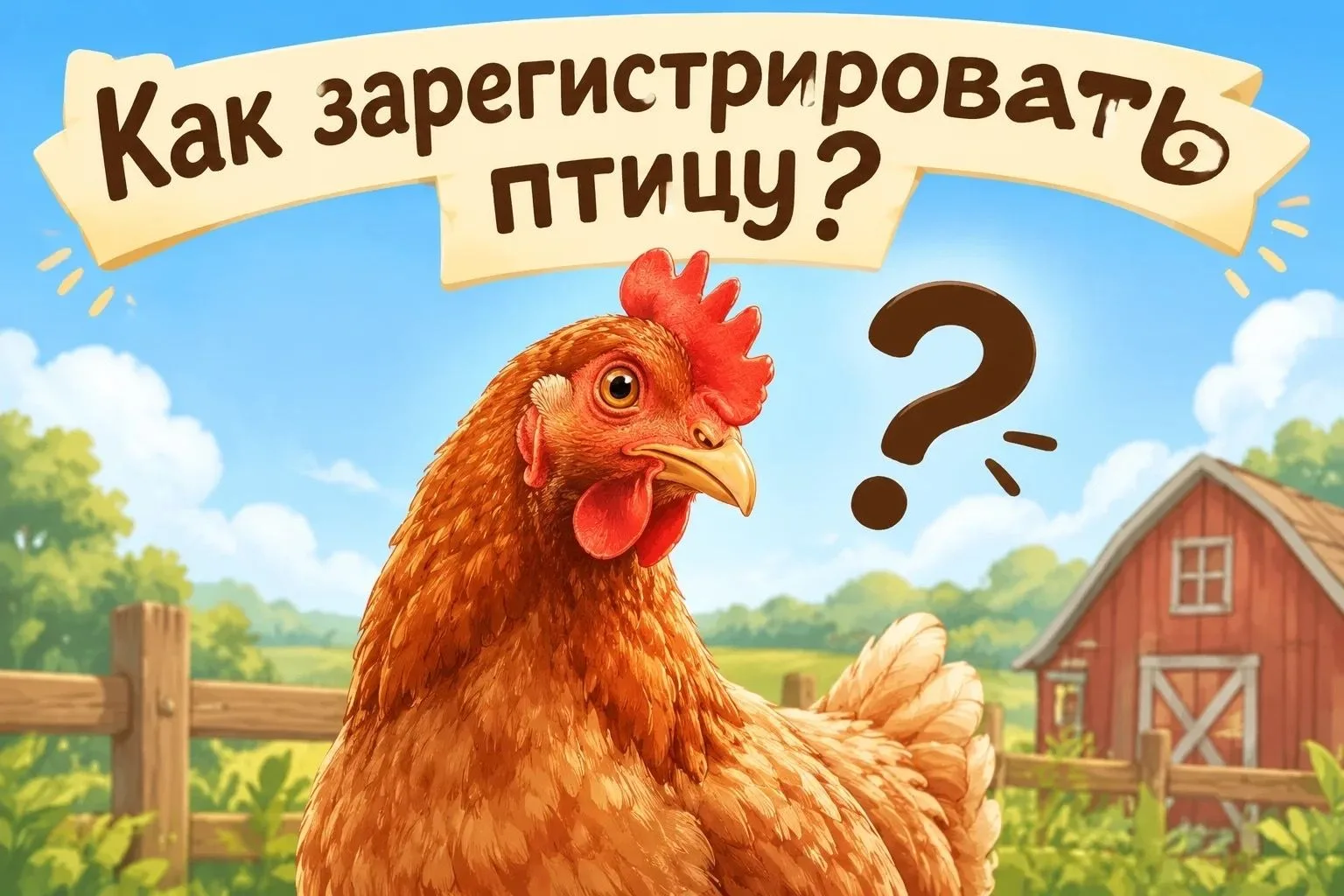 🐔 Ваша птица на учёте? Важно для всех!