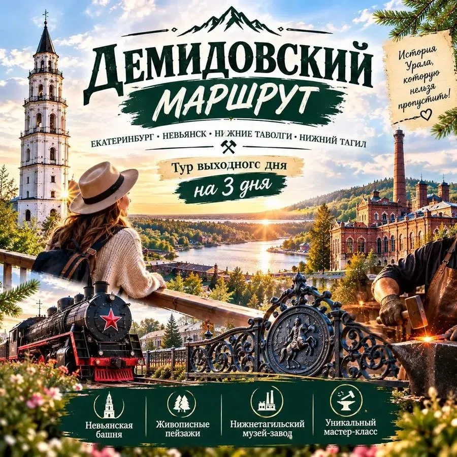 ДЕМИДОВСКИЙ МАРШРУТ — 3 ДНЯ, ЧТОБЫ ОТКРЫТЬ НАСТОЯЩИЙ УРАЛ! Приглашаем в путешествие по ...