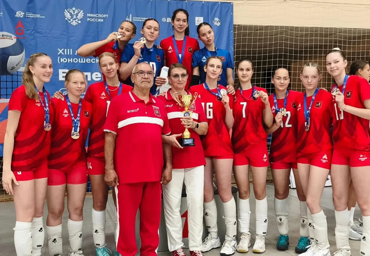 🏐 Воспитанница МКСШ «Зеленоград» — в составе победительниц XIII летней Спартакиады уча...
