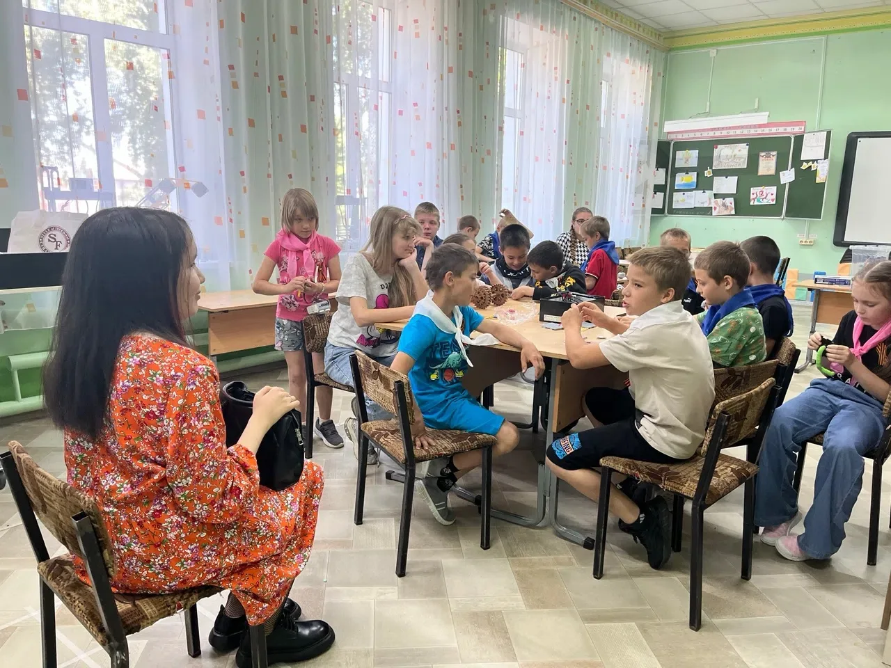 🌈ВместеЯрче! День 8:

Восьмой день в летнем лагере Центра детского творчества «ВместеЯрче» прошёл п