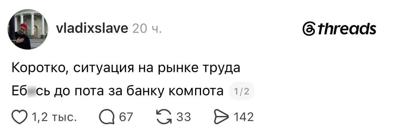 Обстановка на рынке труда.