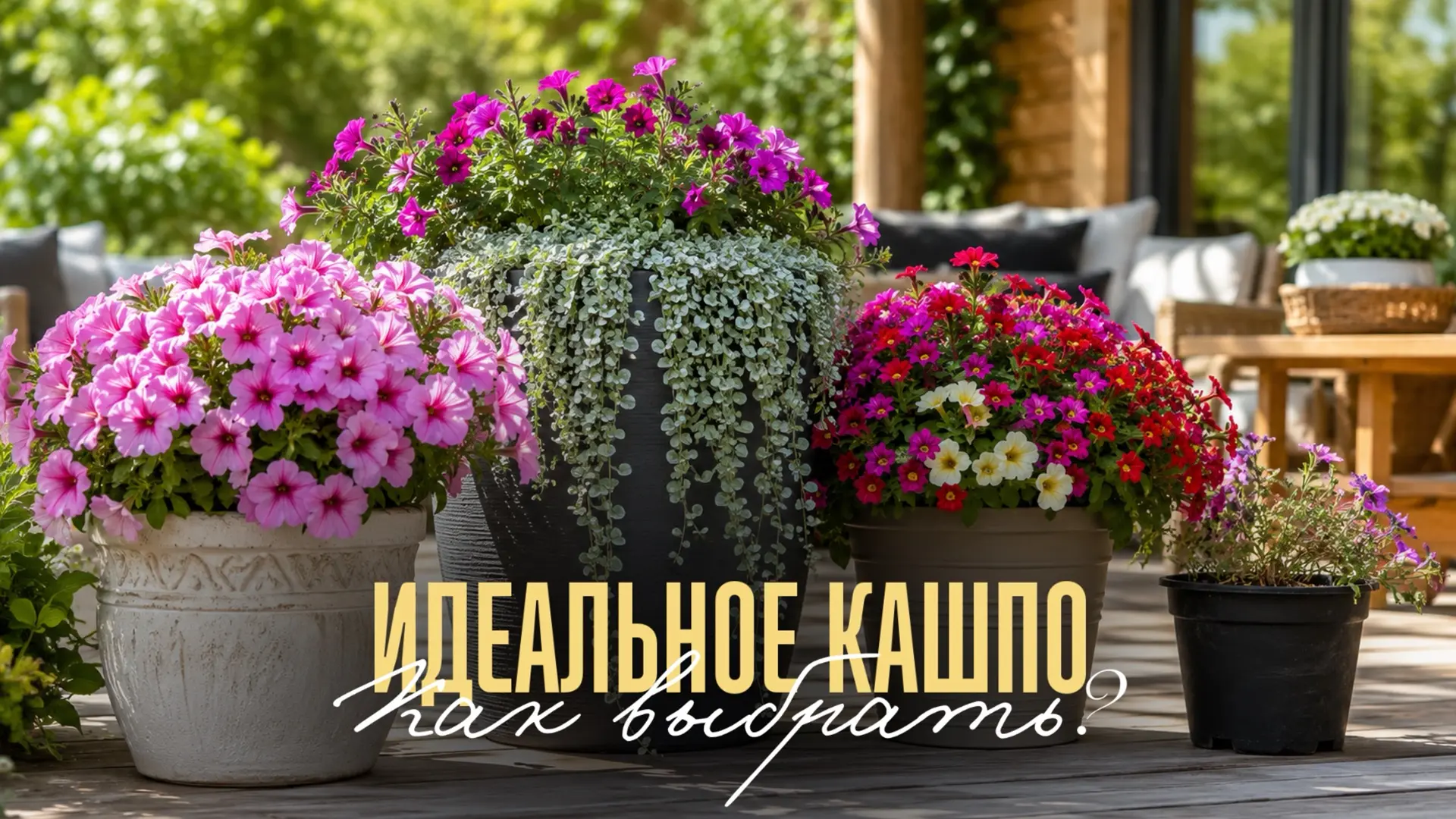 🪴 ИДЕАЛЬНОЕ КАШПО

Казалось бы, что сложного — выбрать кашпо для цветов?
Но именно от него во много