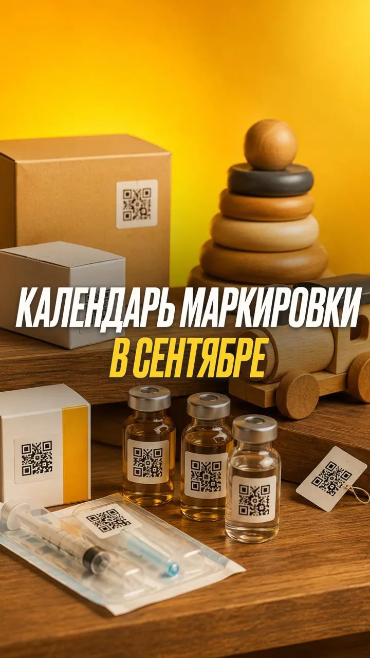 🔴 Сентябрь в маркировке: главные даты