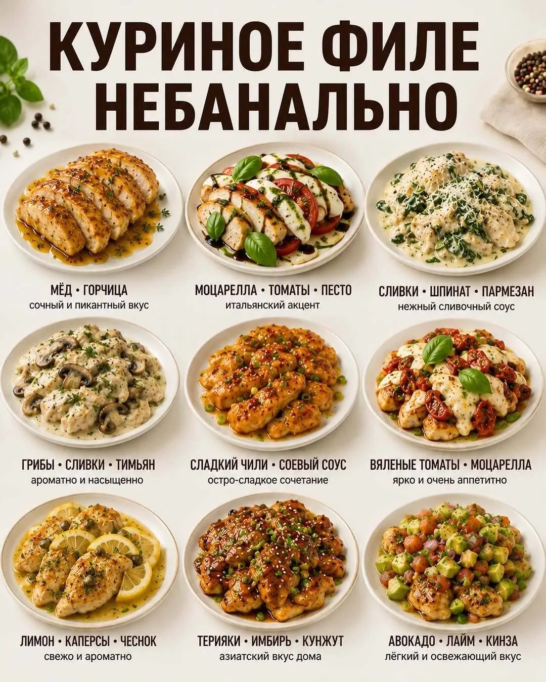 Куриное филе небанально