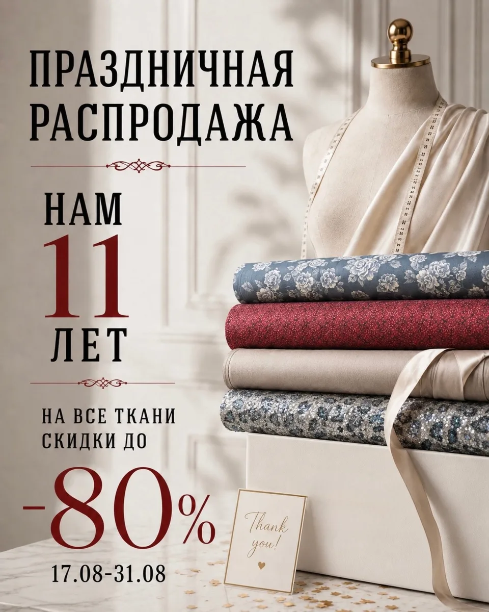 Нам 11 лет! Скидки до -80% 🔥