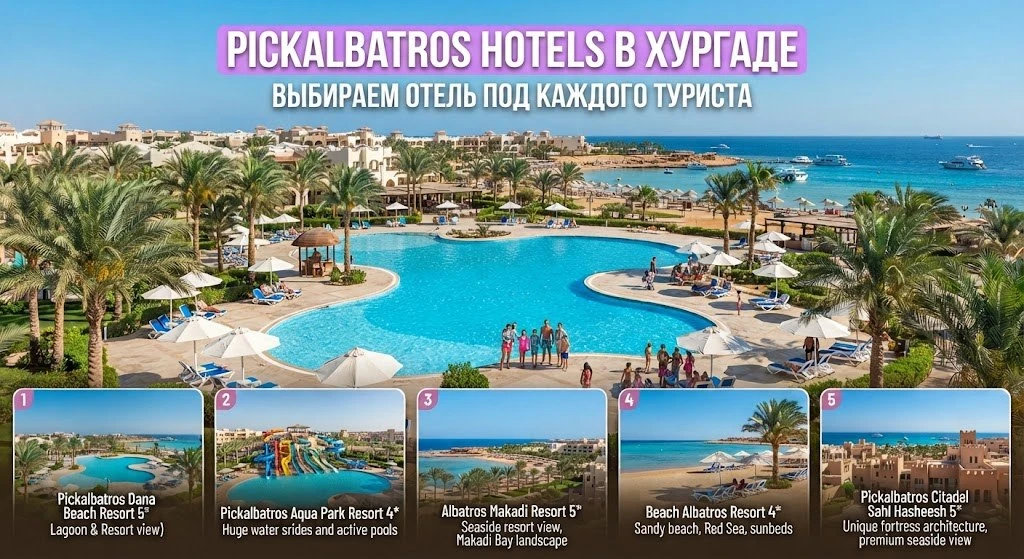 💜 PICKALBATROS HOTELS В ХУРГАДЕ (ЕГИПЕТ)💜