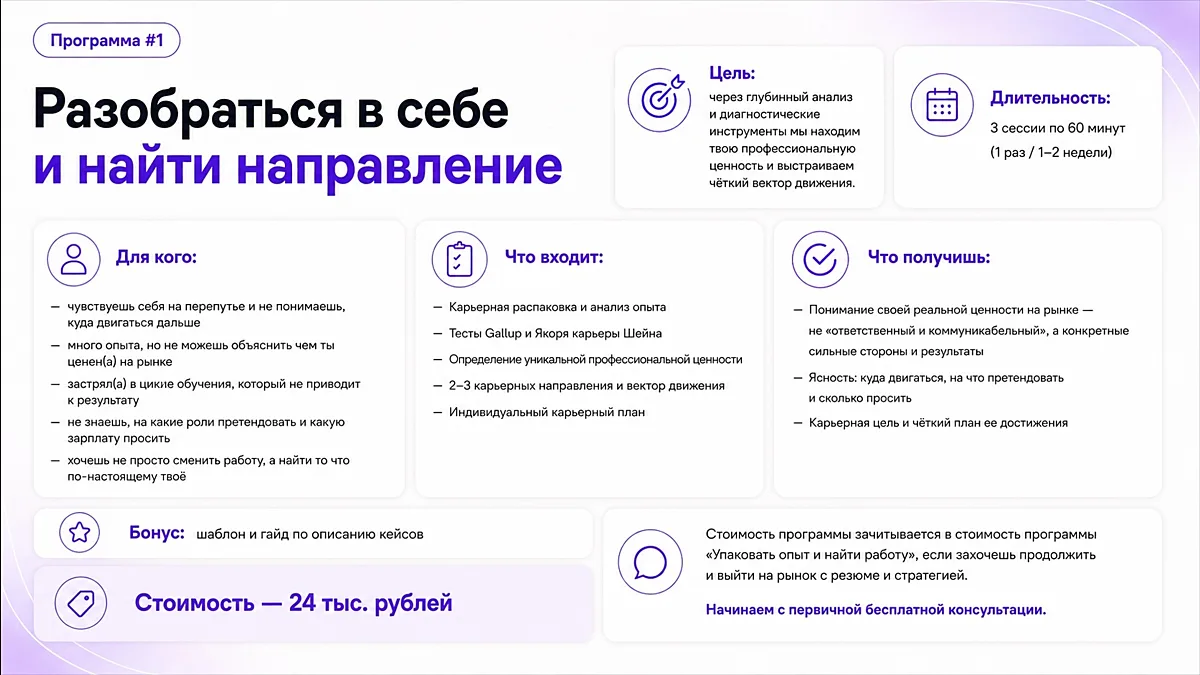 Когда приходит время говорить о себе, слова пропадают