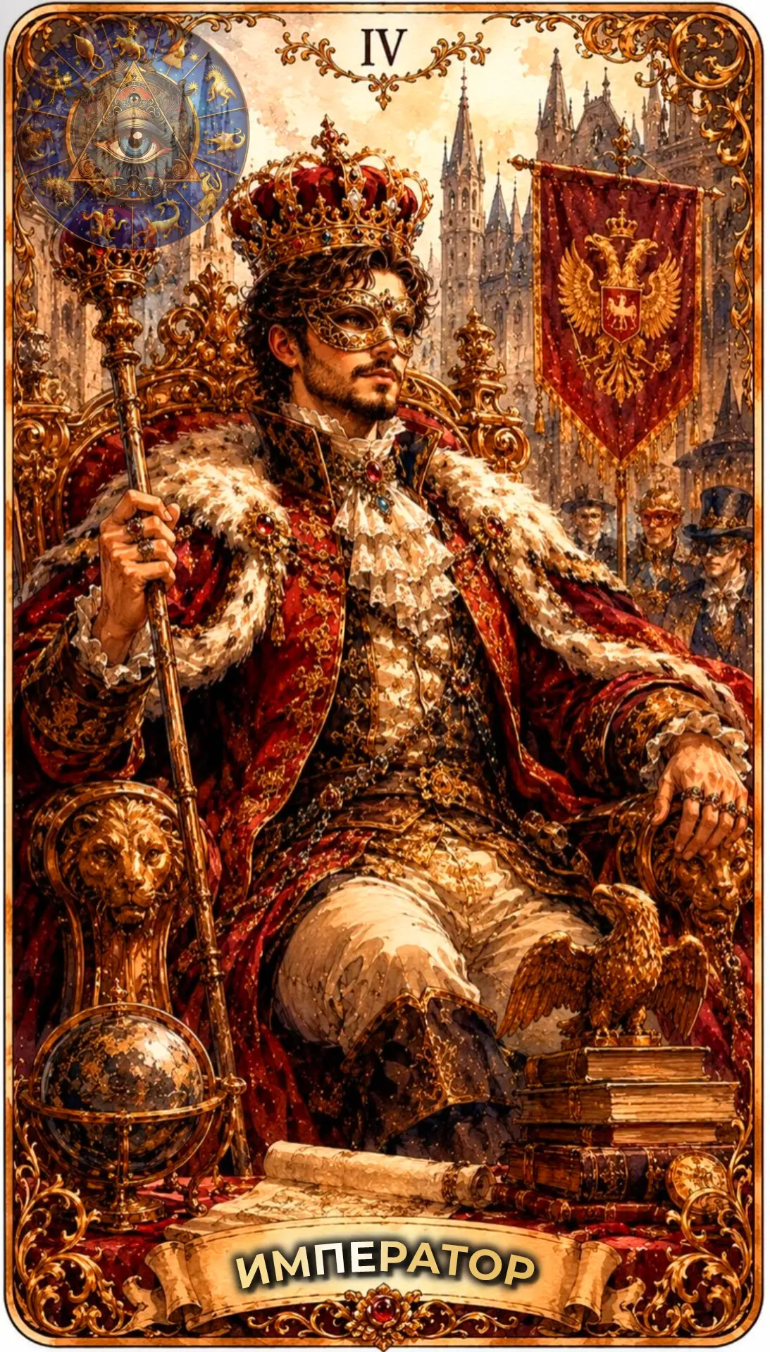 🃏 Карта дня — Император

Сегодня день, когда стоит взять ситуацию под свой контроль. Император напо