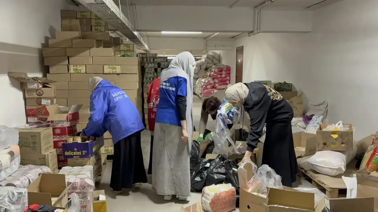 🔺Сбор продуктовых наборов для пострадавших от наводнения в Хасавюртовском районе в зон...