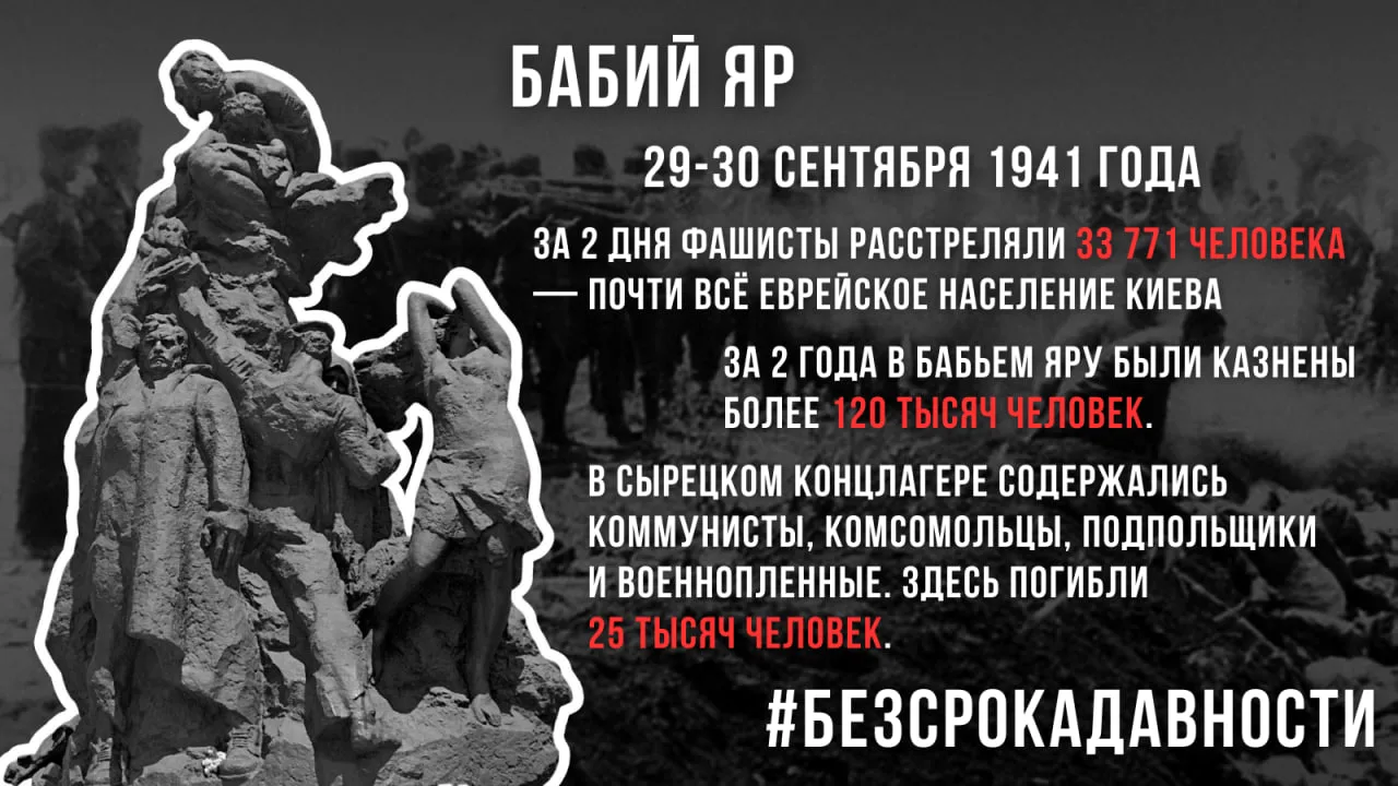 #БезСрокаДавности