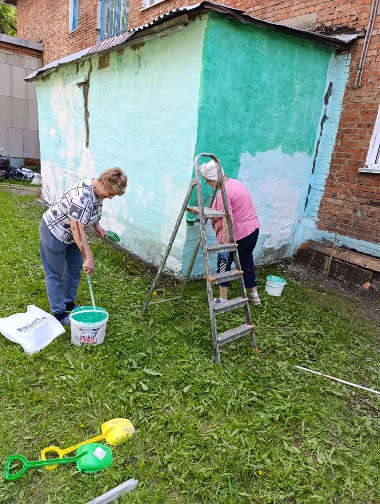 Ремонт в детском  саду продолжается, каждый уголок преображается 🏡