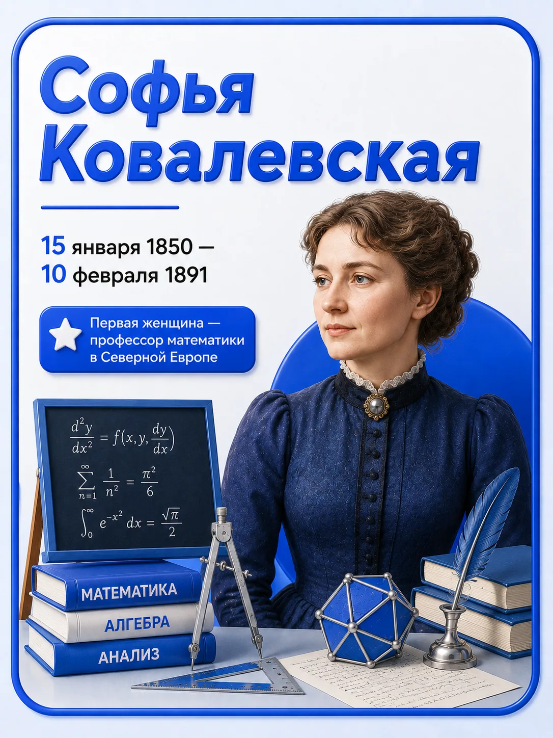 Знаменитый россиянин 🇷🇺

«Невозможно быть математиком, не будучи в то же время поэтом в душе.» ✨
—
