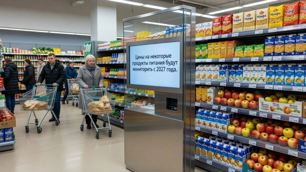 📰 Цены на некоторые продукты питания будут мониторить с 2027 года