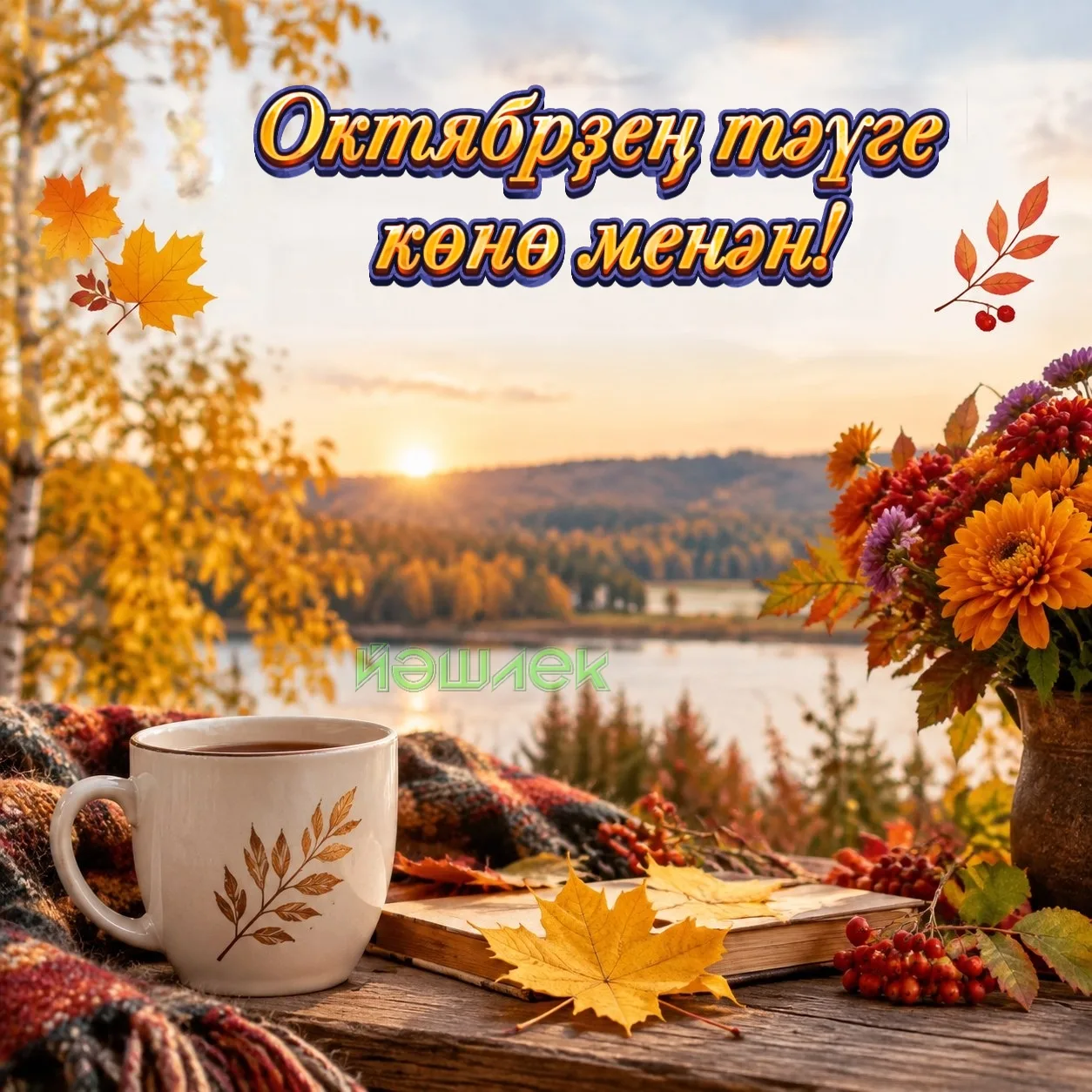 🌿Октябрҙең тәүге көнө менән, дуҫтар💕!