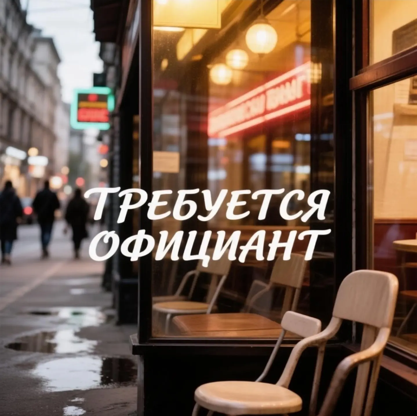 В кафе требуется: