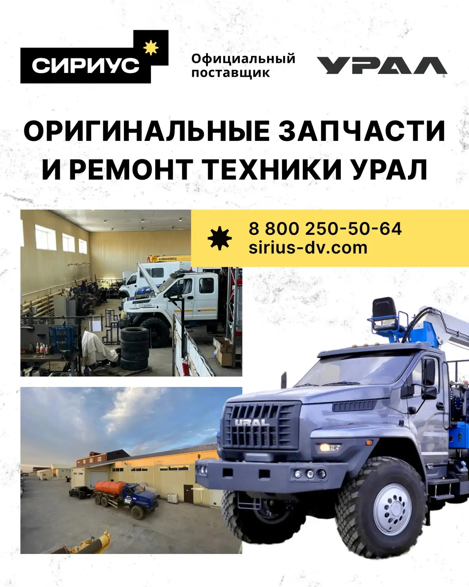 Уважаемые партнёры!

Группа компаний «СИРИУС» оказывает услуги по ремонту автомобилей, подбору и пос