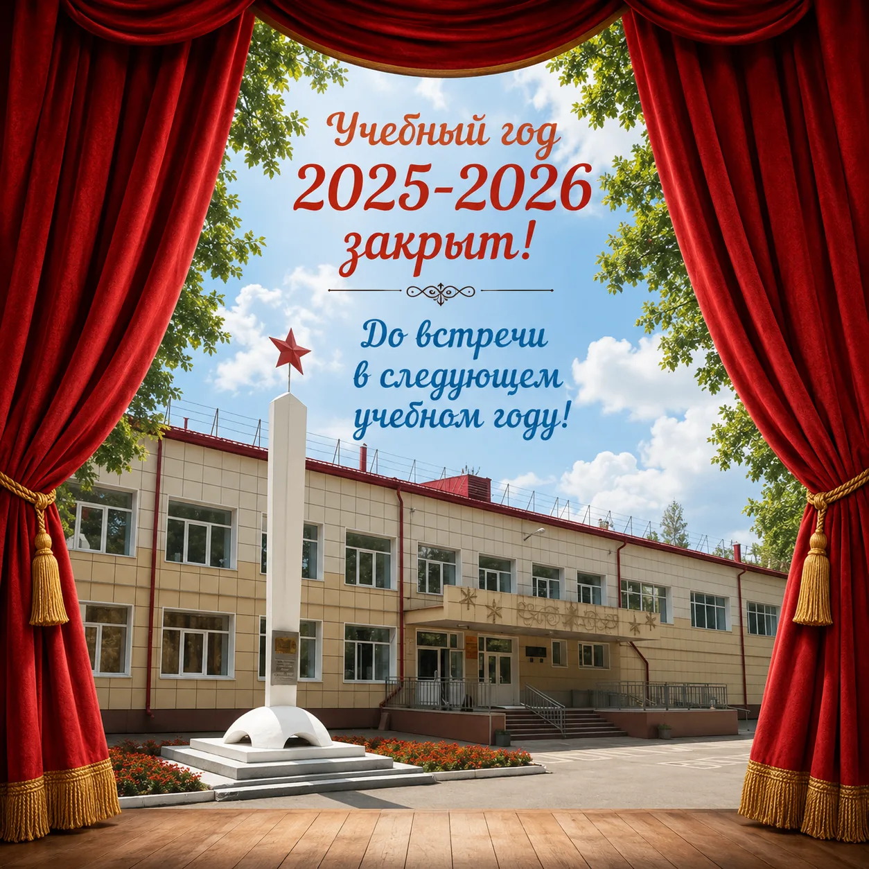 Сезон «Учебный год 2025-2026» официально закрыт!

🎓Экзамены сданы, смены летних лагерей завершены, 