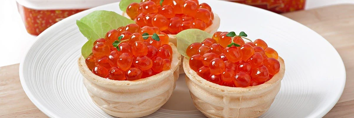 Чем имитированная икра отличается от структурированной