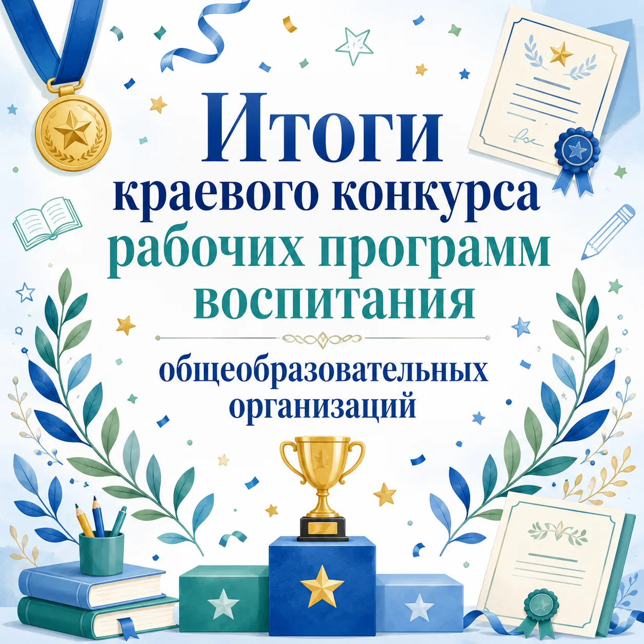 ✨Подведены итоги краевого конкурса рабочих программ воспитания общеобразовательных организаций

В ко