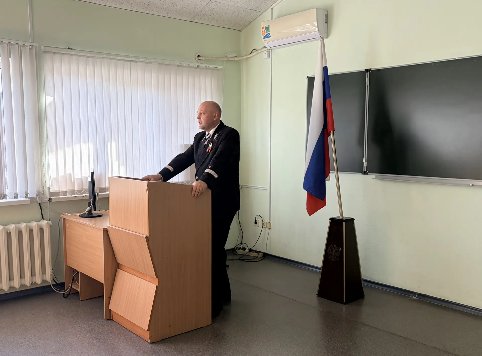 Патриотическая акция «Уроки мужества: Эшелоны Победы» в СП СПО ОМУЖТ ⭐️