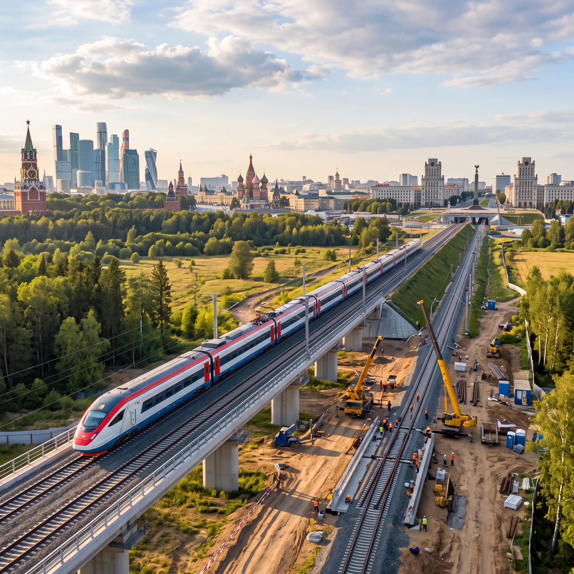 ⚡️ Из Москвы в Минск всего за три часа