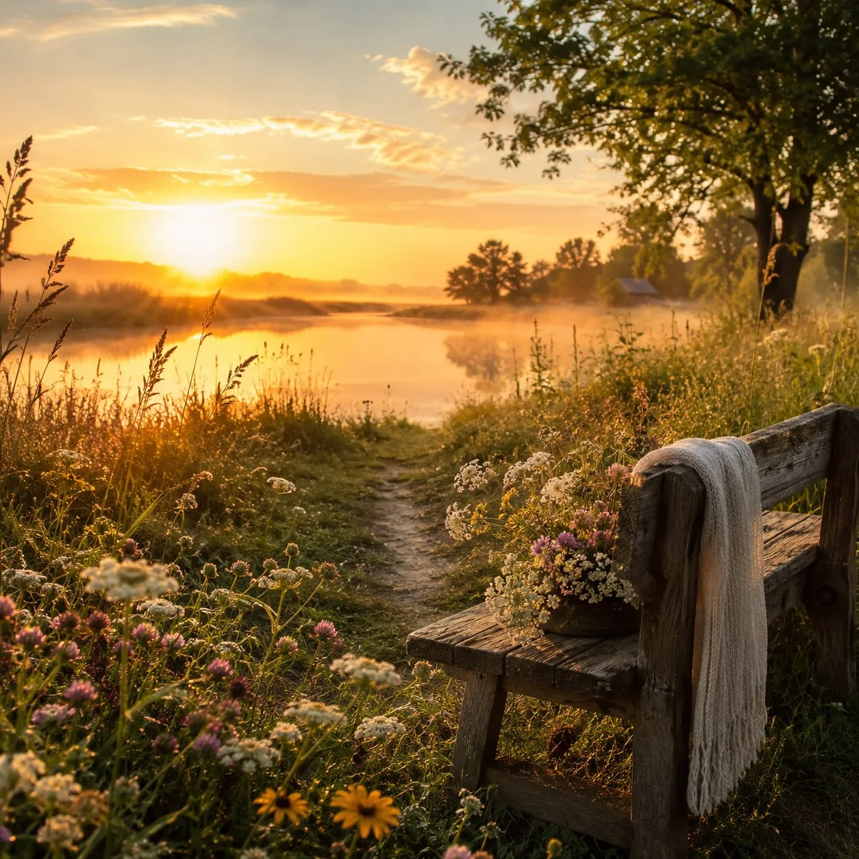 🌞 Июль к концу. Погода солнцем дразнит,
И в воздух пряный над водою свеж,
В июле много всяческих со