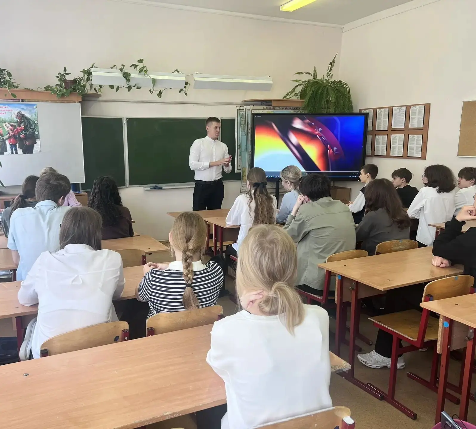 🎓🏫В рамках профориентационной работы в нашей гимназии состоялась встреча учащихся ста...