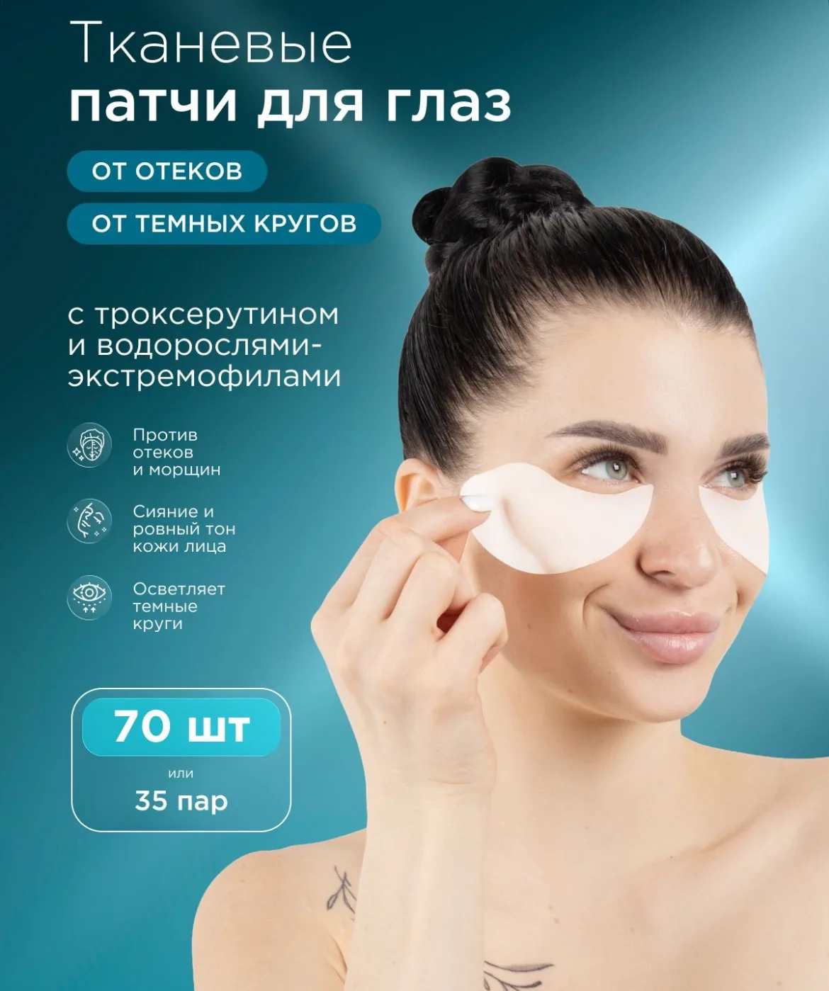 Тканевые патчи для глаз