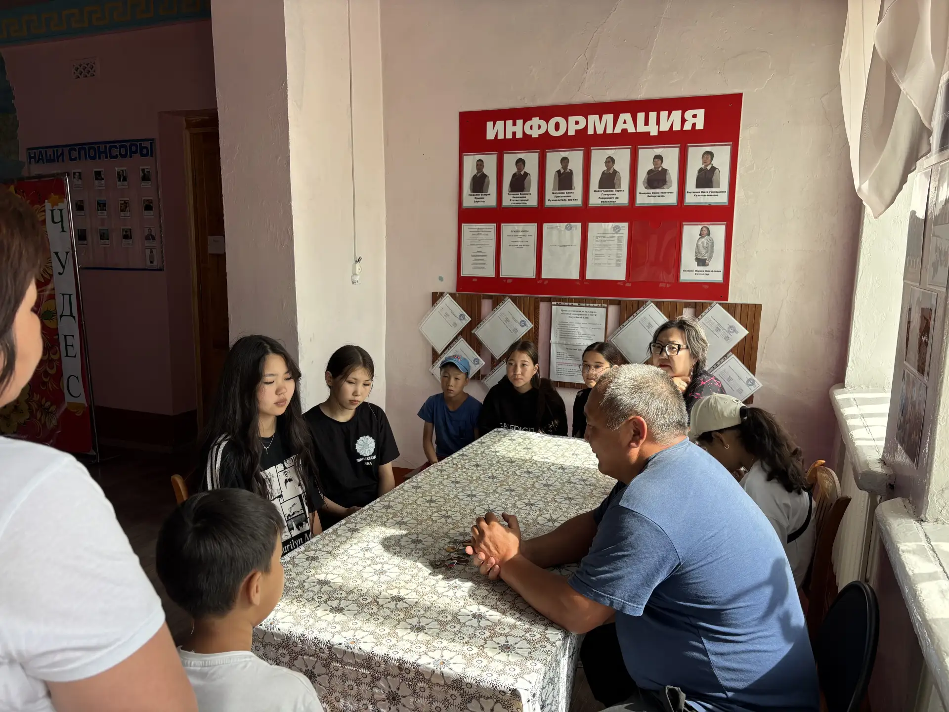 🛡️ Человек долга и чести: встреча с ветераном боевых действий в нашем КДЦ
