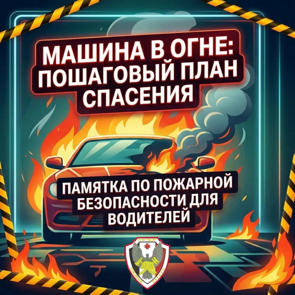 🚗🔥 Автомобиль может сгореть дотла за пару минут