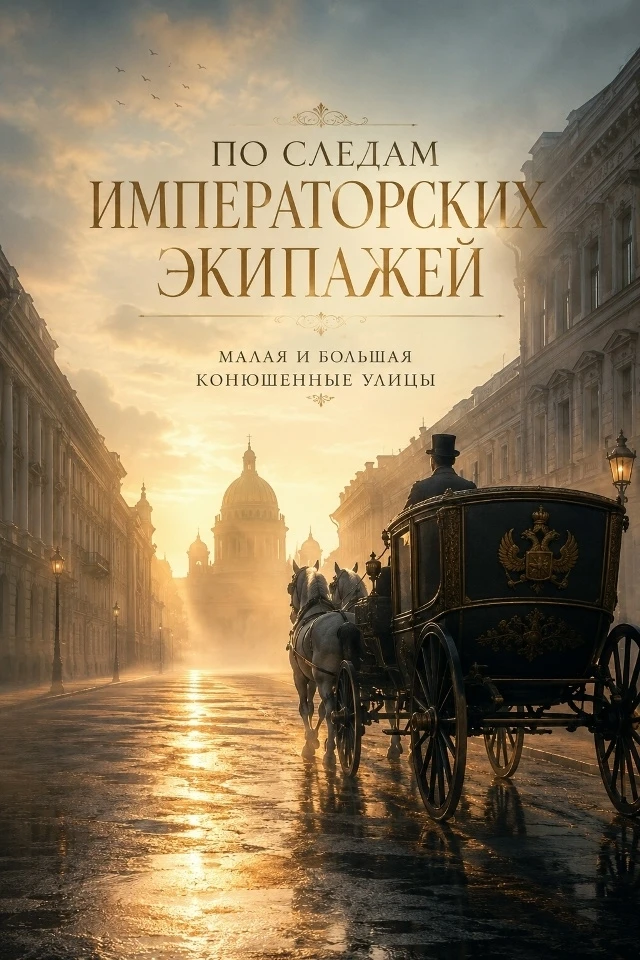 📌«По следам императорских экипажей. Малая и Большая Конюшенные улицы» - бесплатная экскурсия
📌  Эк