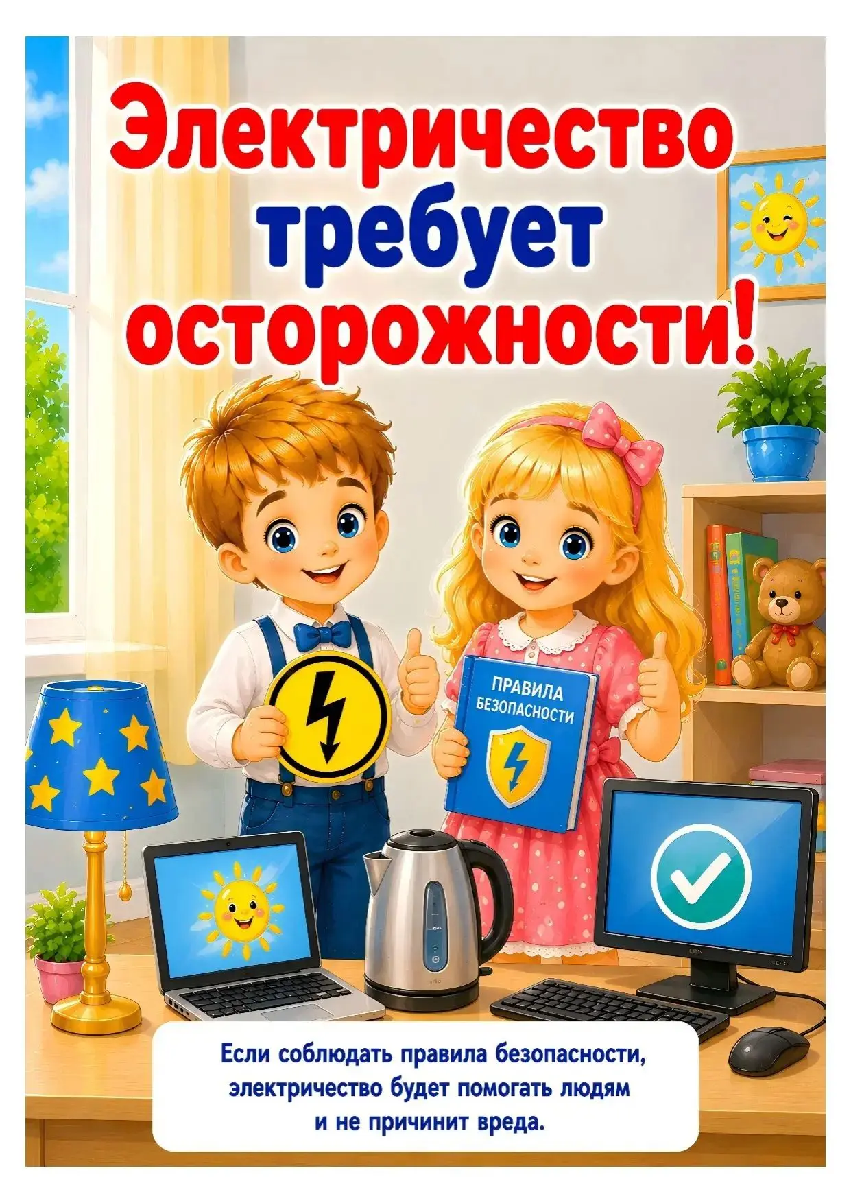 ⚠️ Важно! 
За 5 минут до сна или за завтраком напомните детям эти простые правила!


#БезопасностьВН