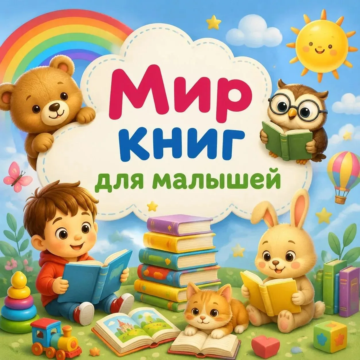 Прививать любовь к чтению нужно с раннего возраста — это помогает ребёнку расширять кру...