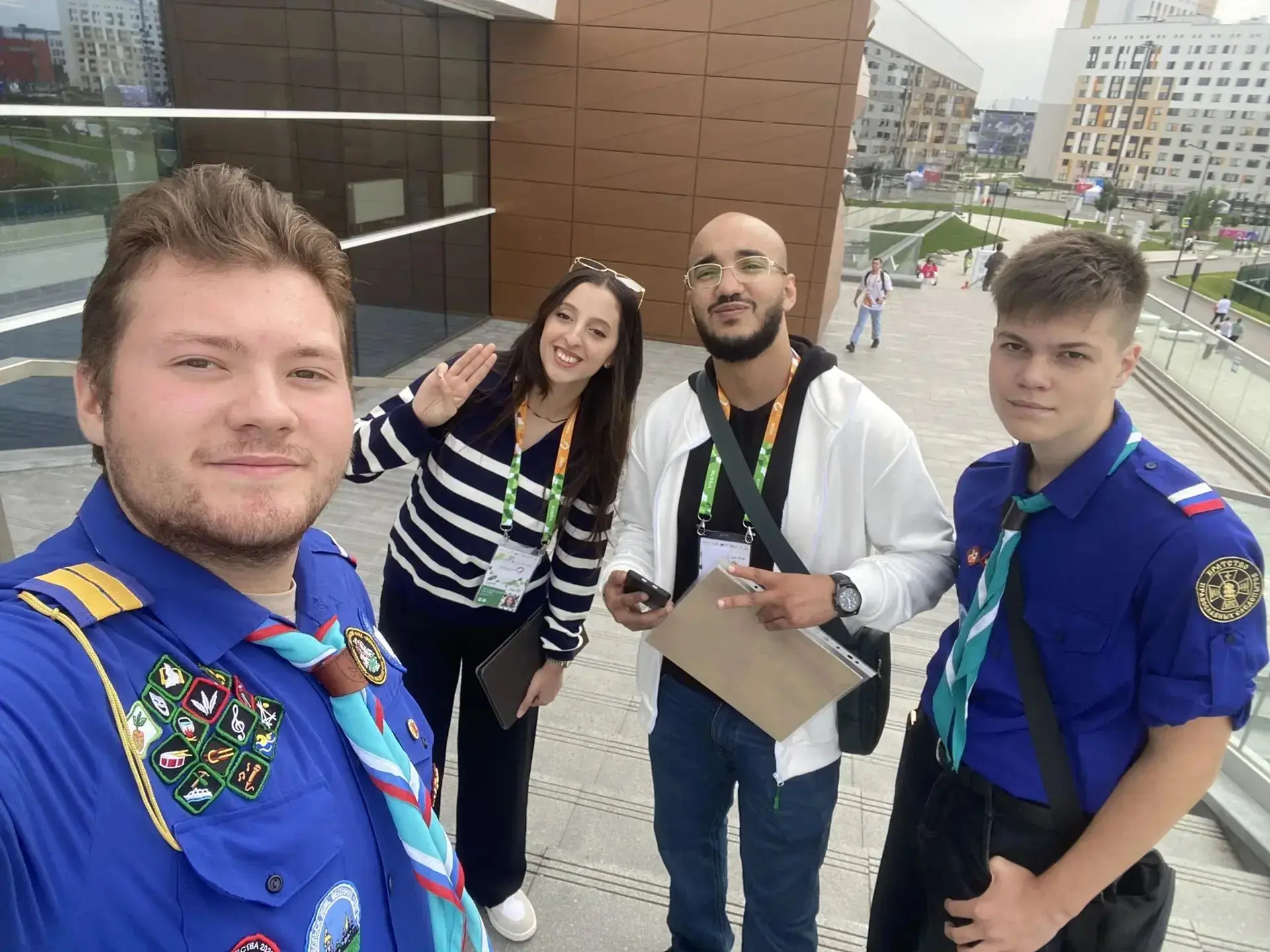 🌍 Скаутская дружба не знает границ!
