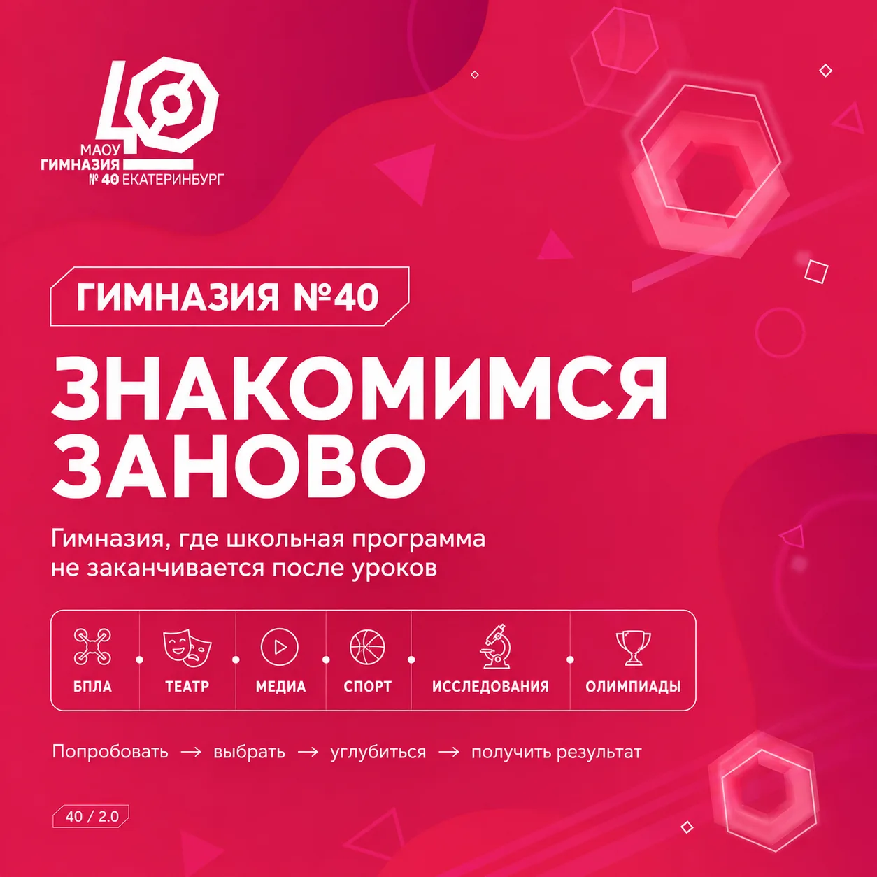 МАОУ ГИМНАЗИЯ № 40 — ЭТО МЕСТО, ГДЕ ШКОЛЬНАЯ ПРОГРАММА НЕ ЗАКАНЧИВАЕТСЯ С ОКОНЧАНИЕМ ОС...