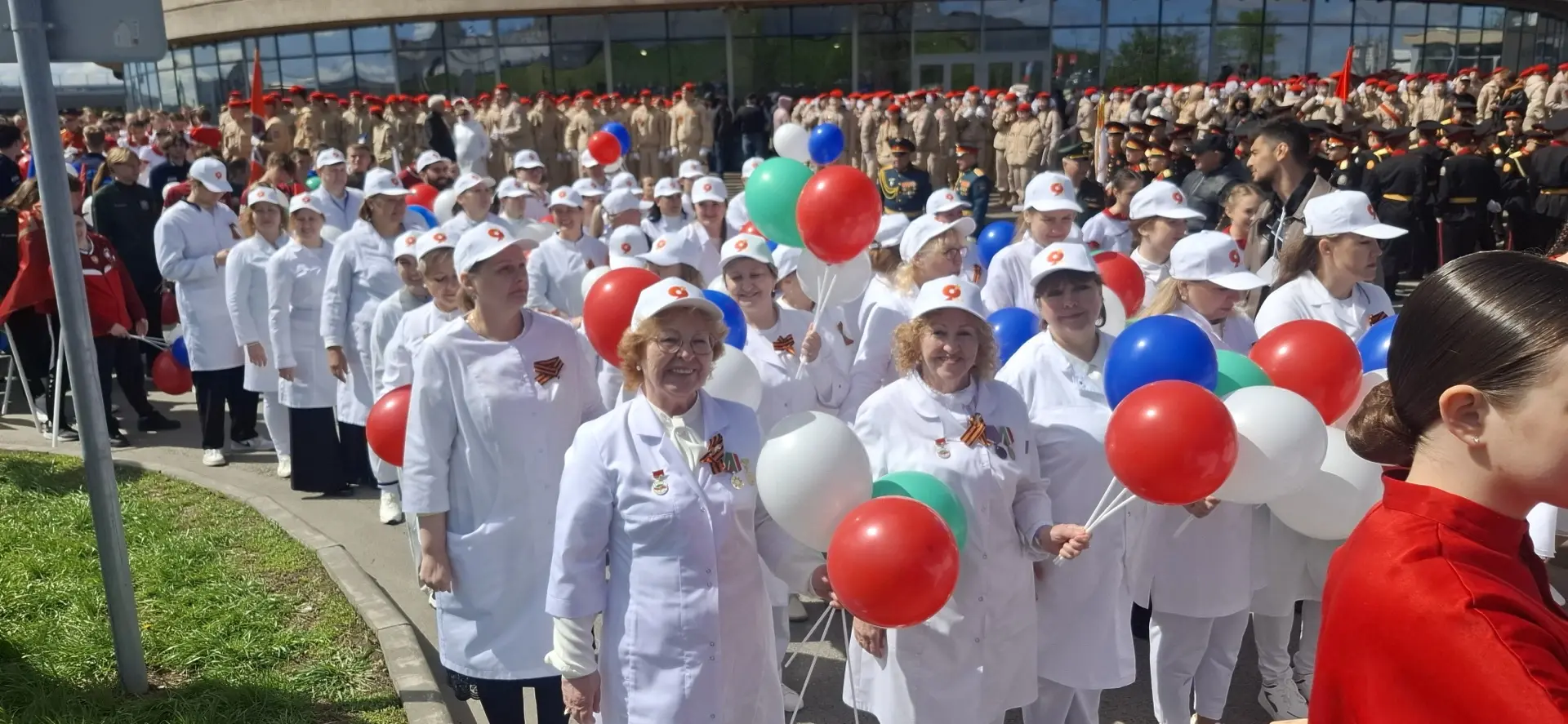 Гордость нашей больницы на Параде Победы🇷🇺