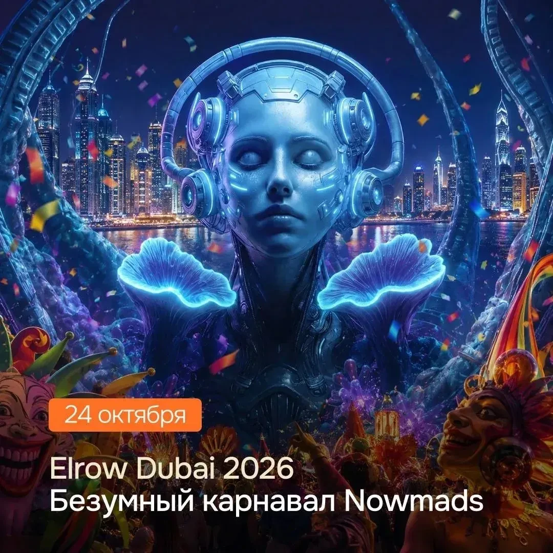 Elrow Dubai 2026: безумный карнавал Nowmads уже этой осенью!
