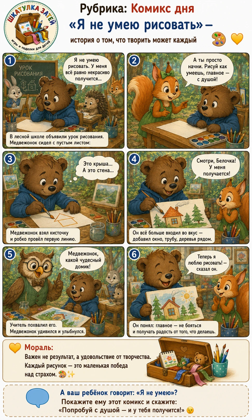 📖📦 РУБРИКА: КОМИКС ДНЯ