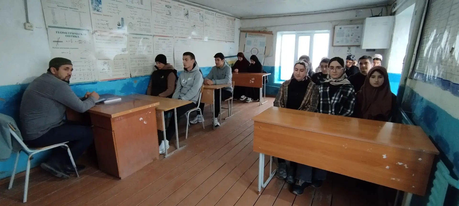 Лекция представителя отдела духовного просвещения Муфтията РД по Табасаранскому району ...
