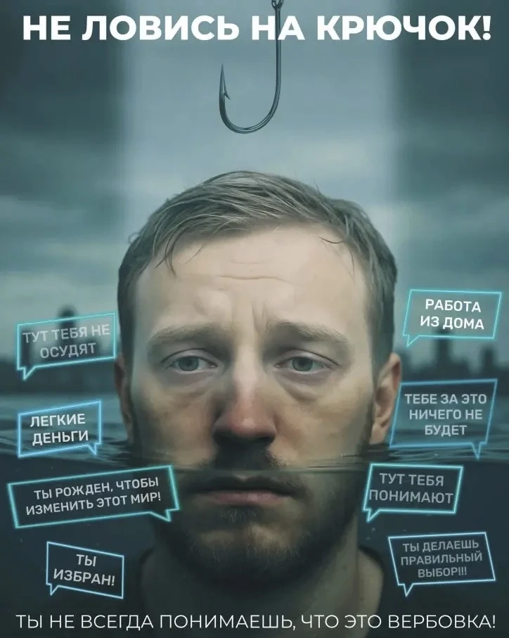 🎣 Не ловись на крючок!