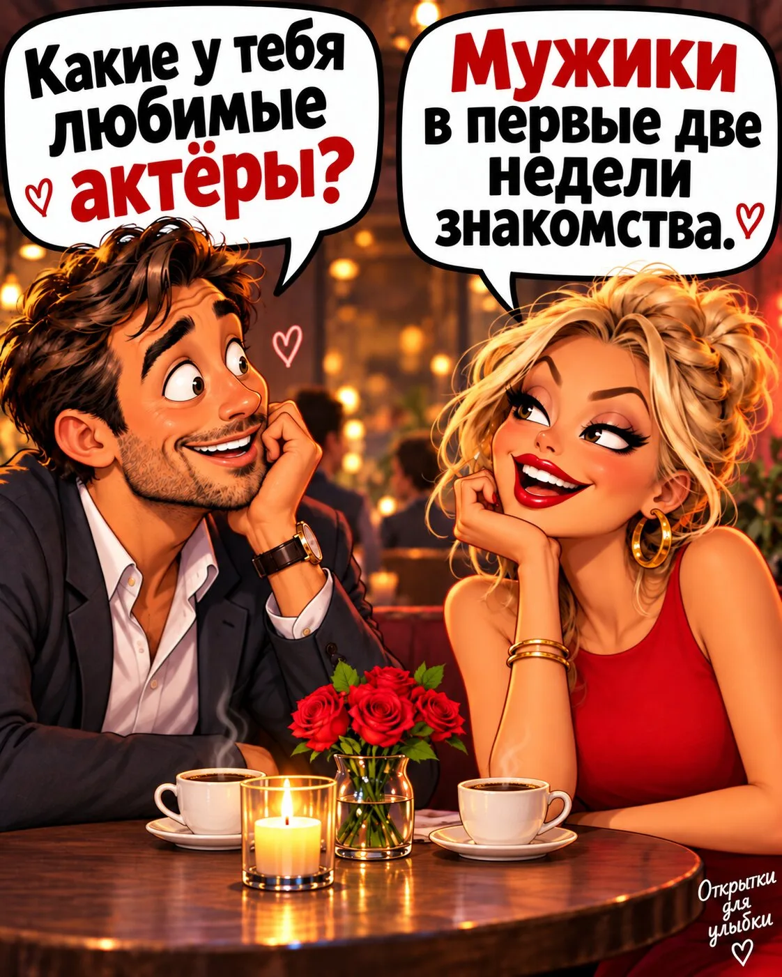 Открытки, которые понимают женщин
