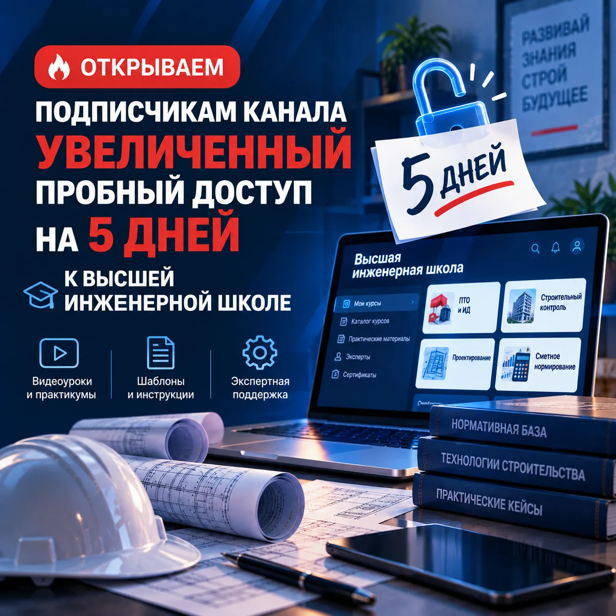 🔥Сегодня открываем подписчикам канала увеличенный пробный доступ на 5 дней к Высшей ин...