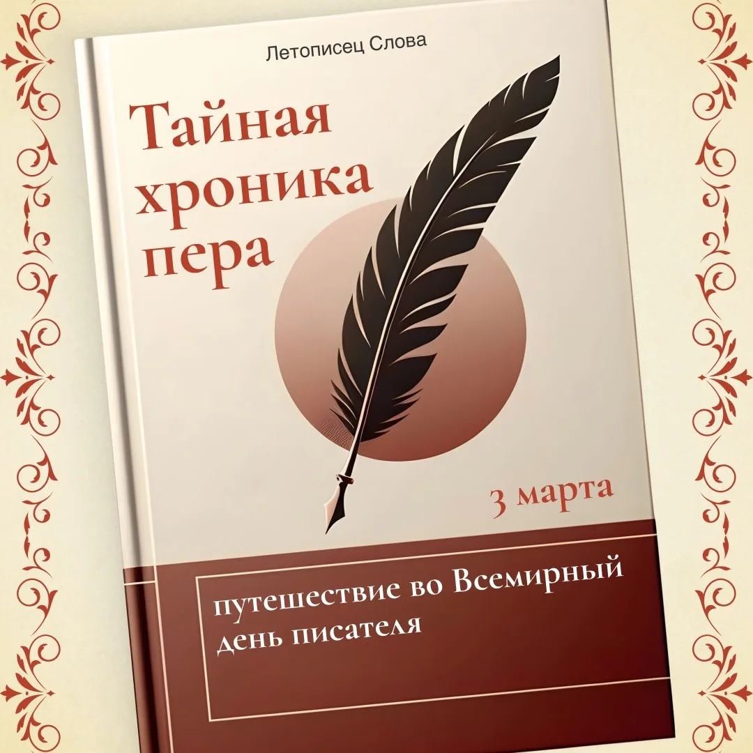 ✍️ 3 марта — Всемирный день писателей! 📚