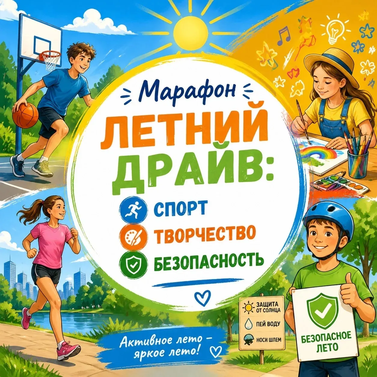 ‼️Внимание, юные автозаводцы‼️
☀️Это лето станет легендарным!☀️

Хватит сидеть в телефонах!📵 Солнце