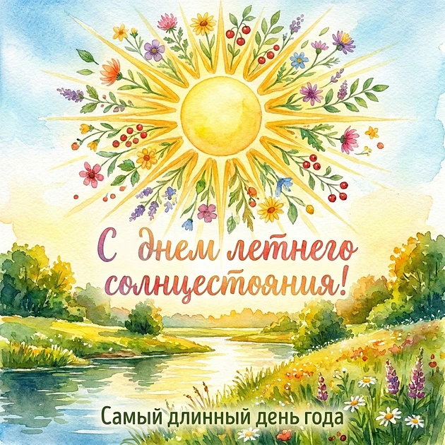 Летнее солнцестояние: сегодня начинается астрономическое лето

🌞 21 июня - день солнцестояния, когд