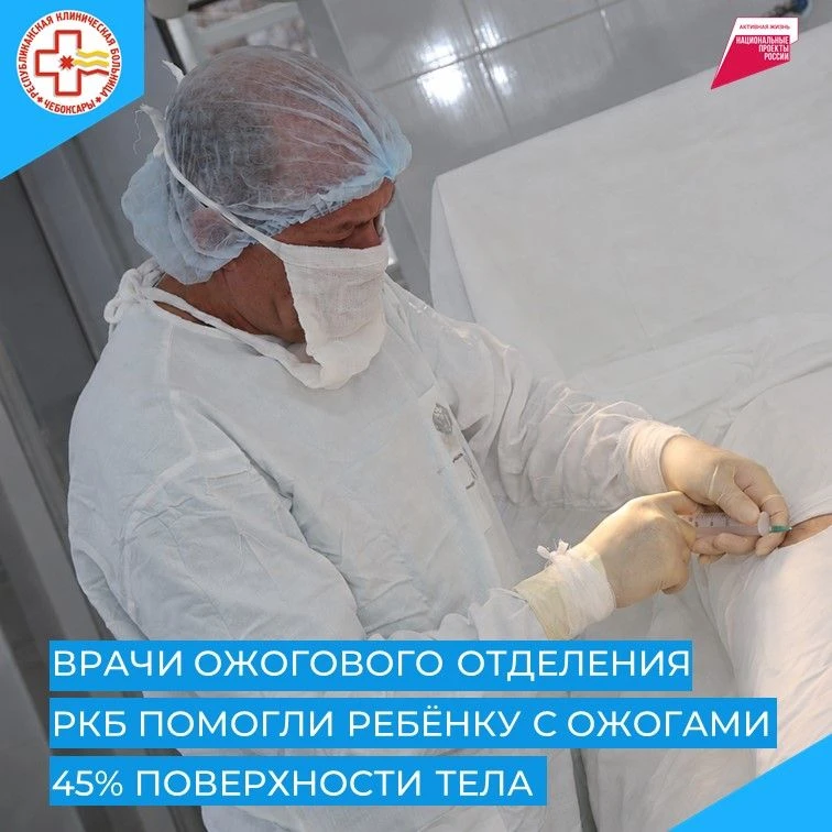 Врачи единственного в Чувашии ожогового отделения Республиканской клинической больницы ...