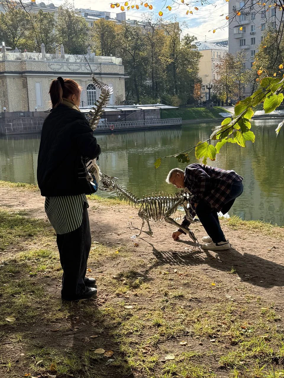 На Патриарших своя атмосфера