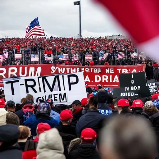 Президент США Дональд Трамп шутит о протестующем, называя его "мамой".