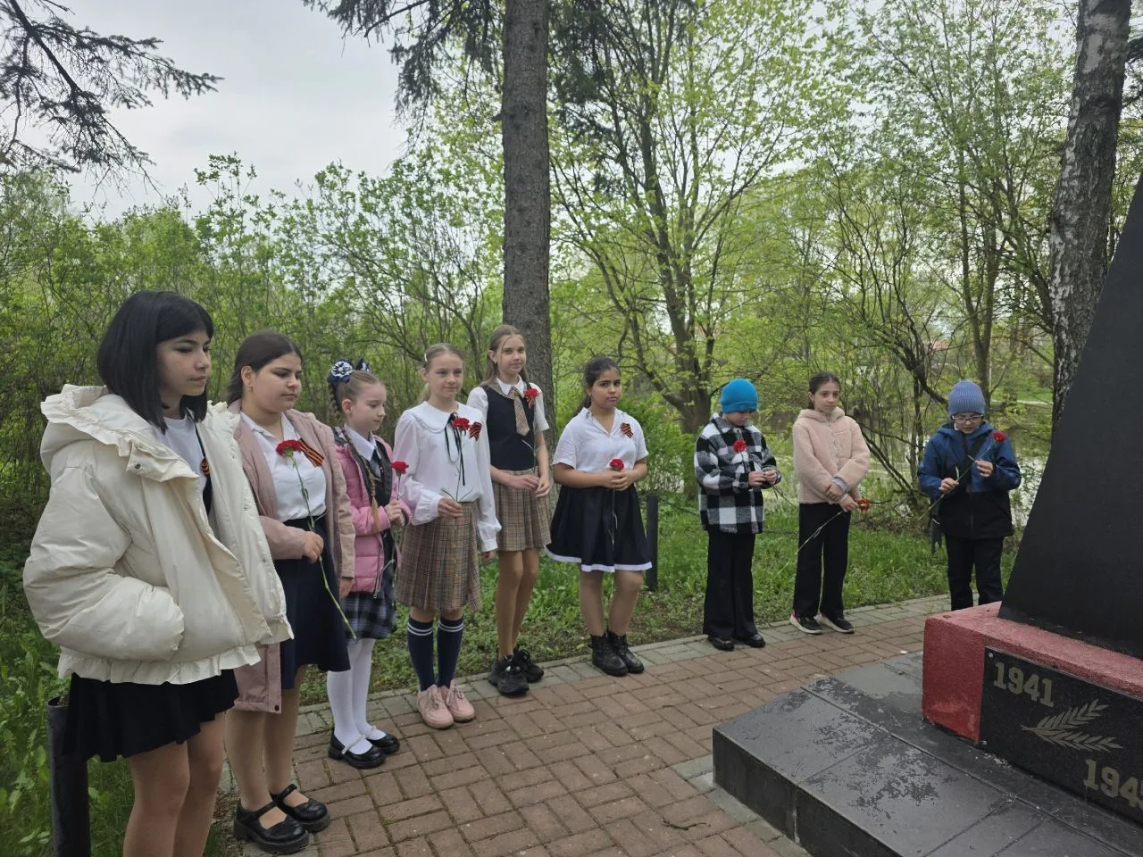 В рамках Марафона "Наследники Победы", посвященного 81 годовщине Великой Победы, активисты нашей шко