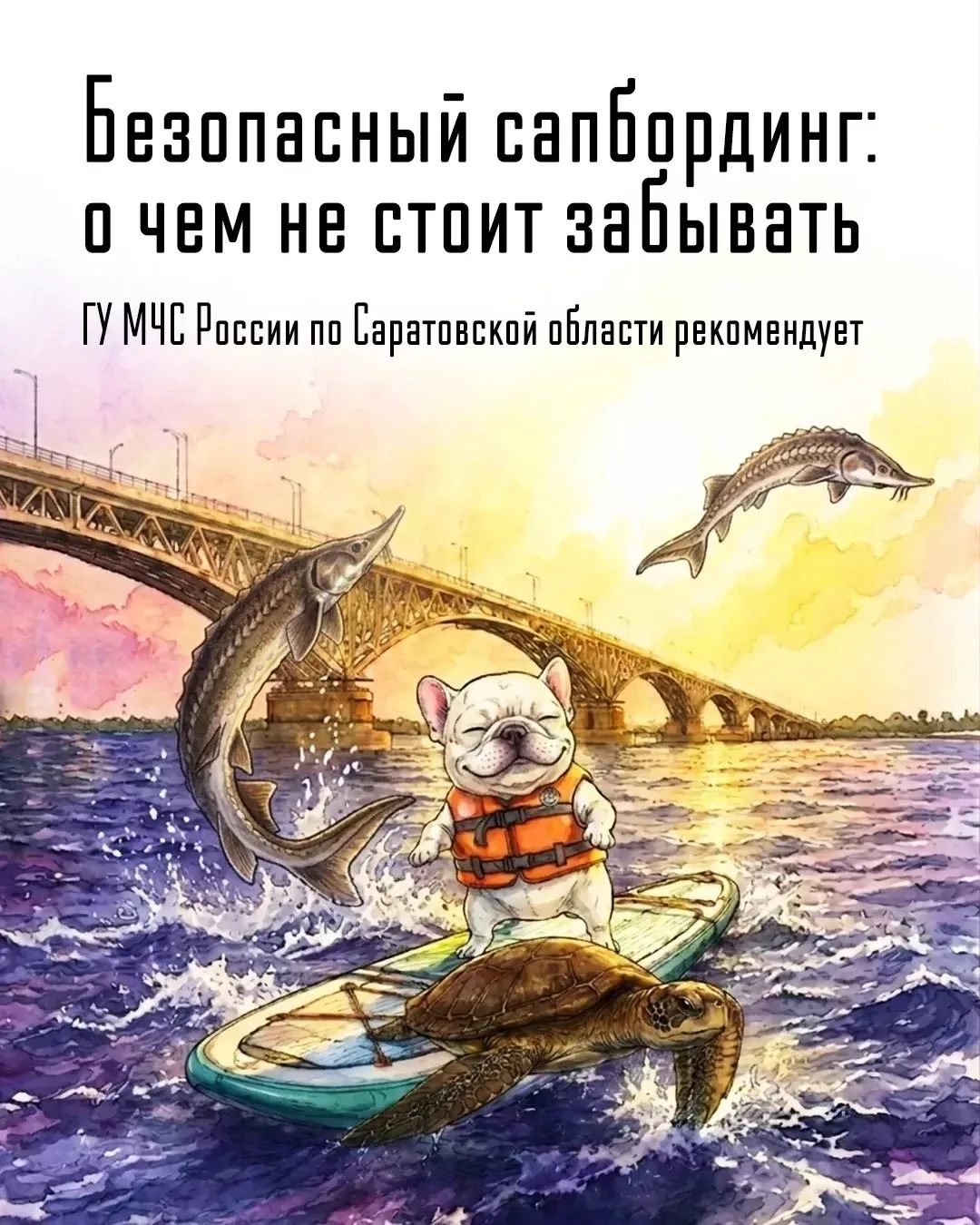 🔴 Безопасный сапбординг

Решил покататься на сапах❓Мы собрали для тебя рекомендации специалистов ГИ